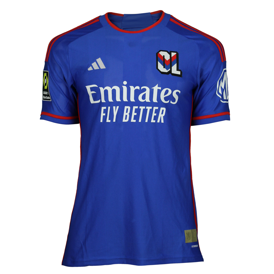 Camiseta Bradley Barcola Olympique Lyonnais
