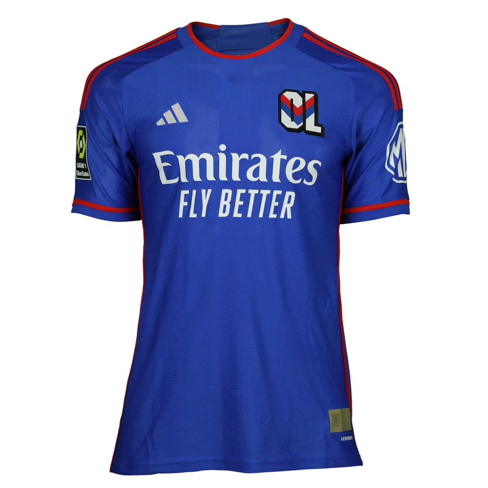 Camiseta Bradley Barcola Olympique Lyonnais
