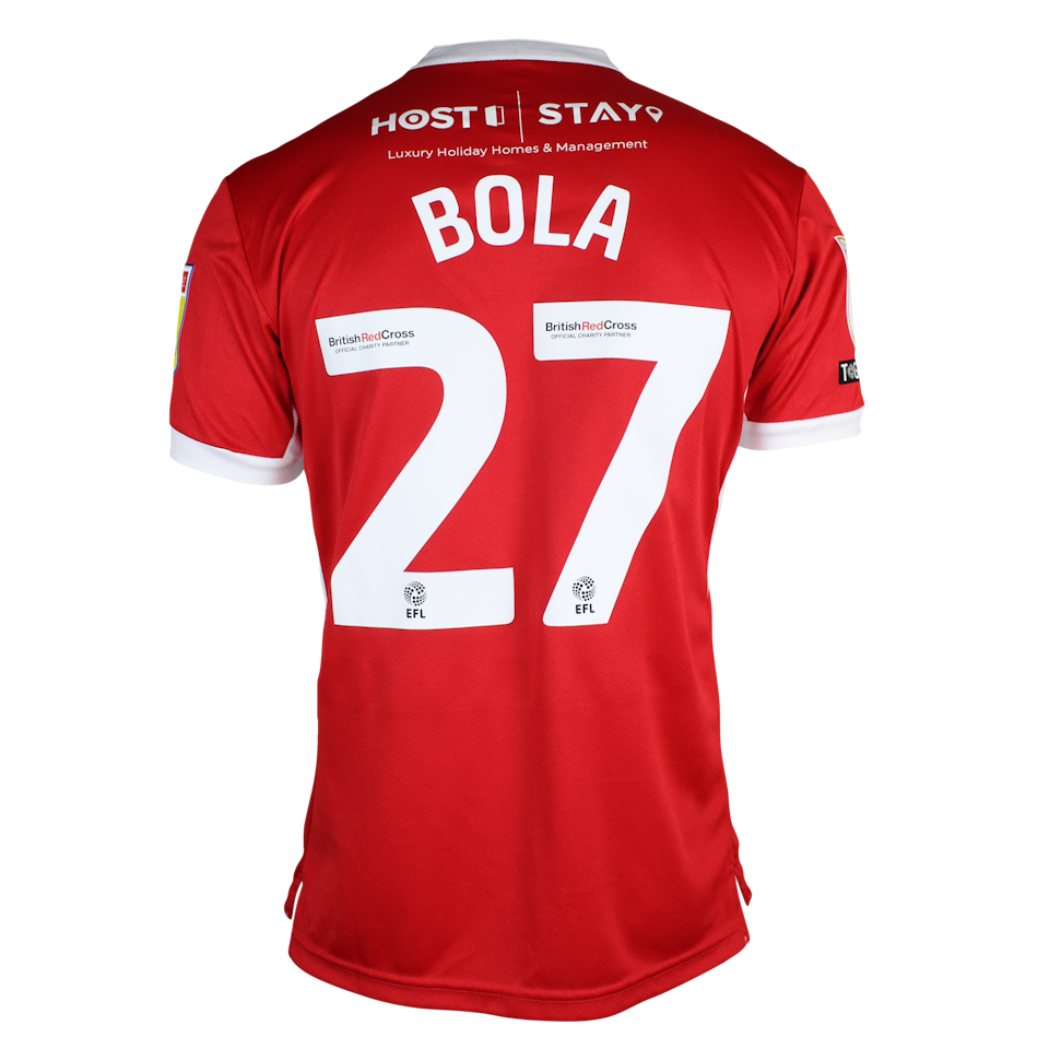 Marc Bola Middlesbrough shirt