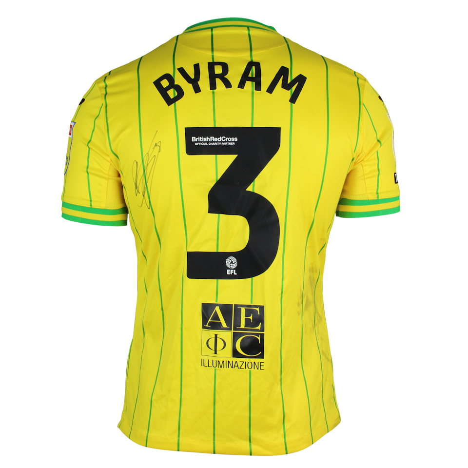 Sam Byram Norwich City jersey