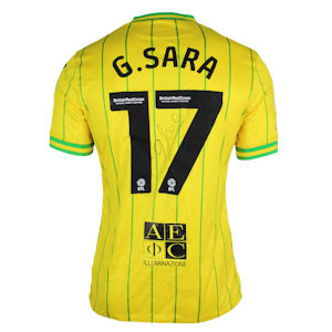 Gabriel Davi Gomes Sara Norwich City shirt