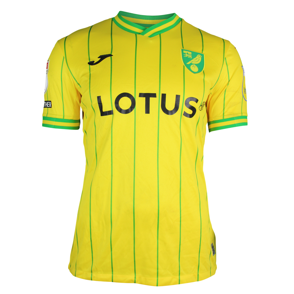Dimitris Giannoulis Norwich City shirt
