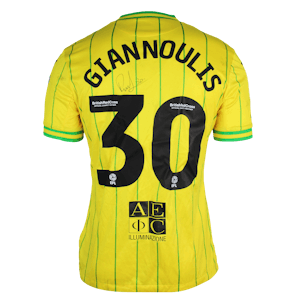 Dimitris Giannoulis Norwich City shirt