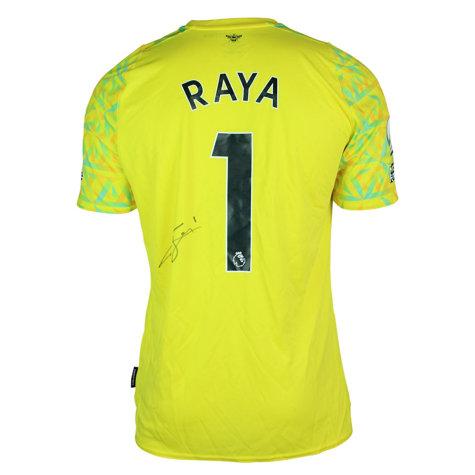 David Raya  Brentford jersey