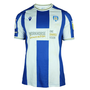 Luke Chambers Colchester United shirt
