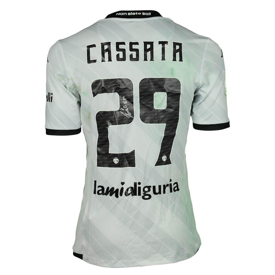 Francesco Cassata Spezia Calcio shirt