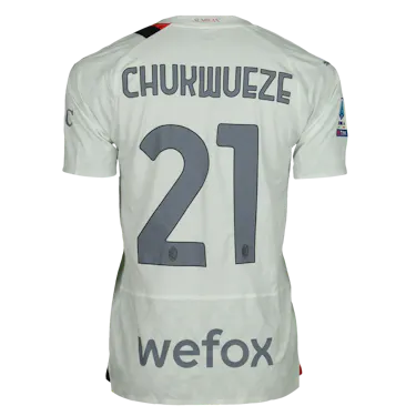 Samuel Chukwueze AC Milan のシャツ