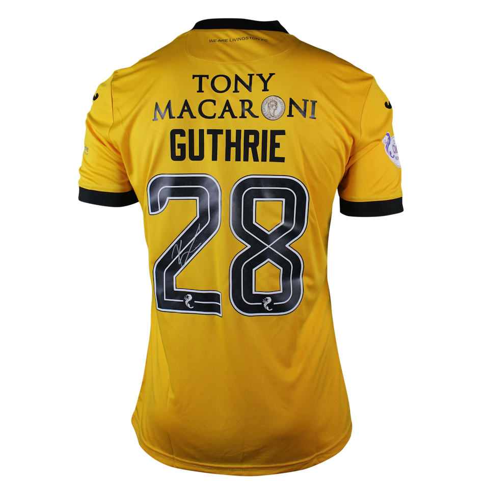 Kurtis Guthrie Livingston jersey