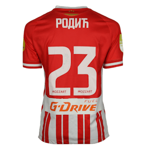 Milan Rodić FK Crvena zvezda jersey