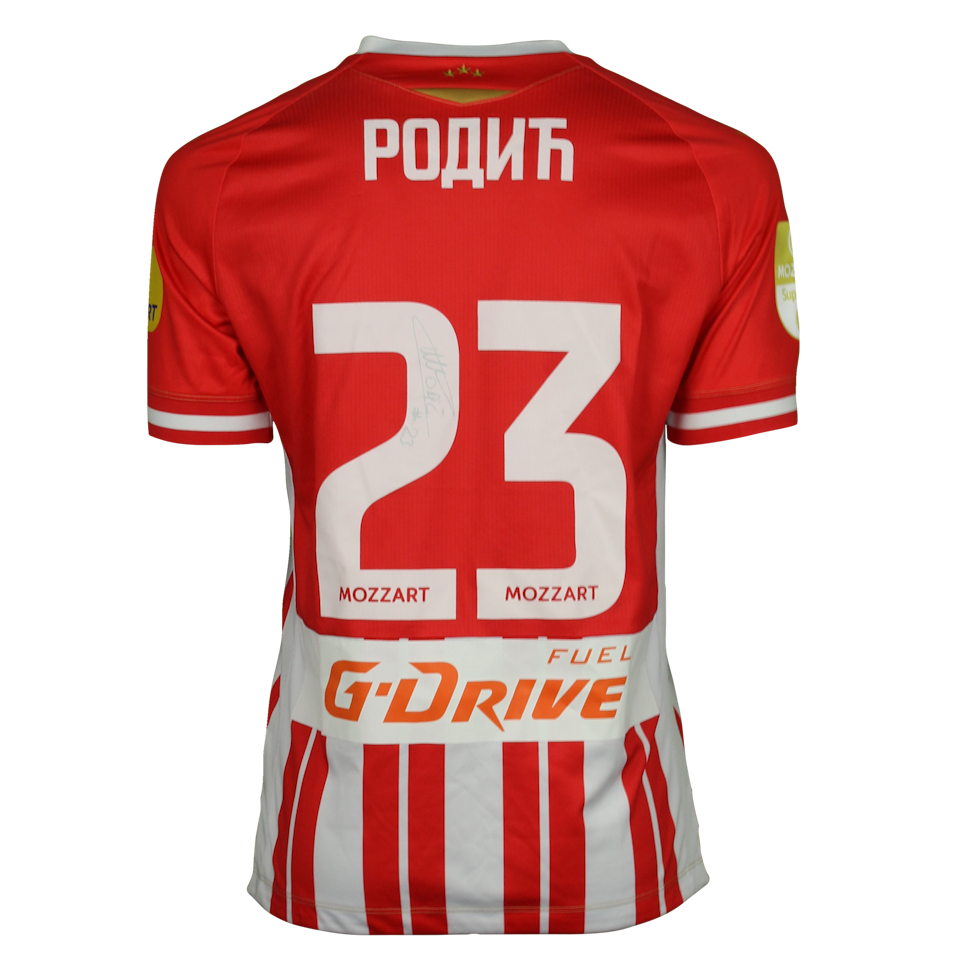 Milan Rodić FK Crvena zvezda jersey