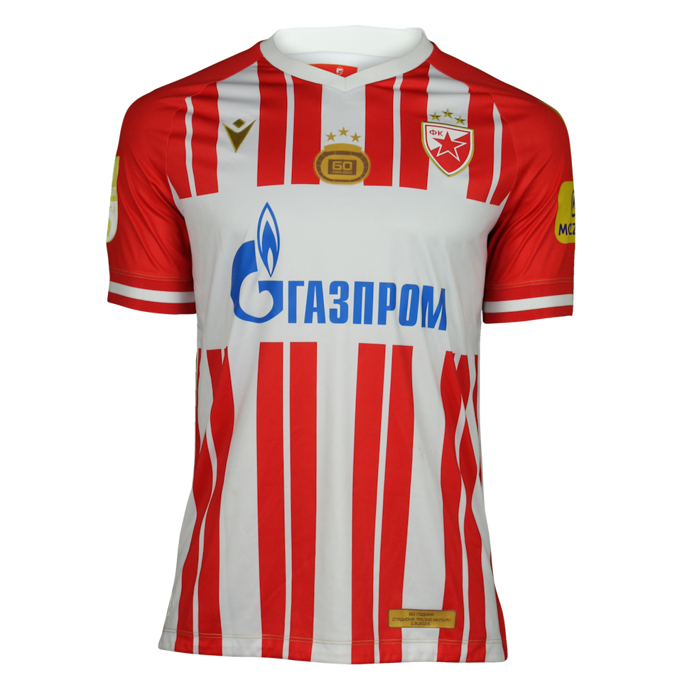 Milan Rodić FK Crvena zvezda jersey