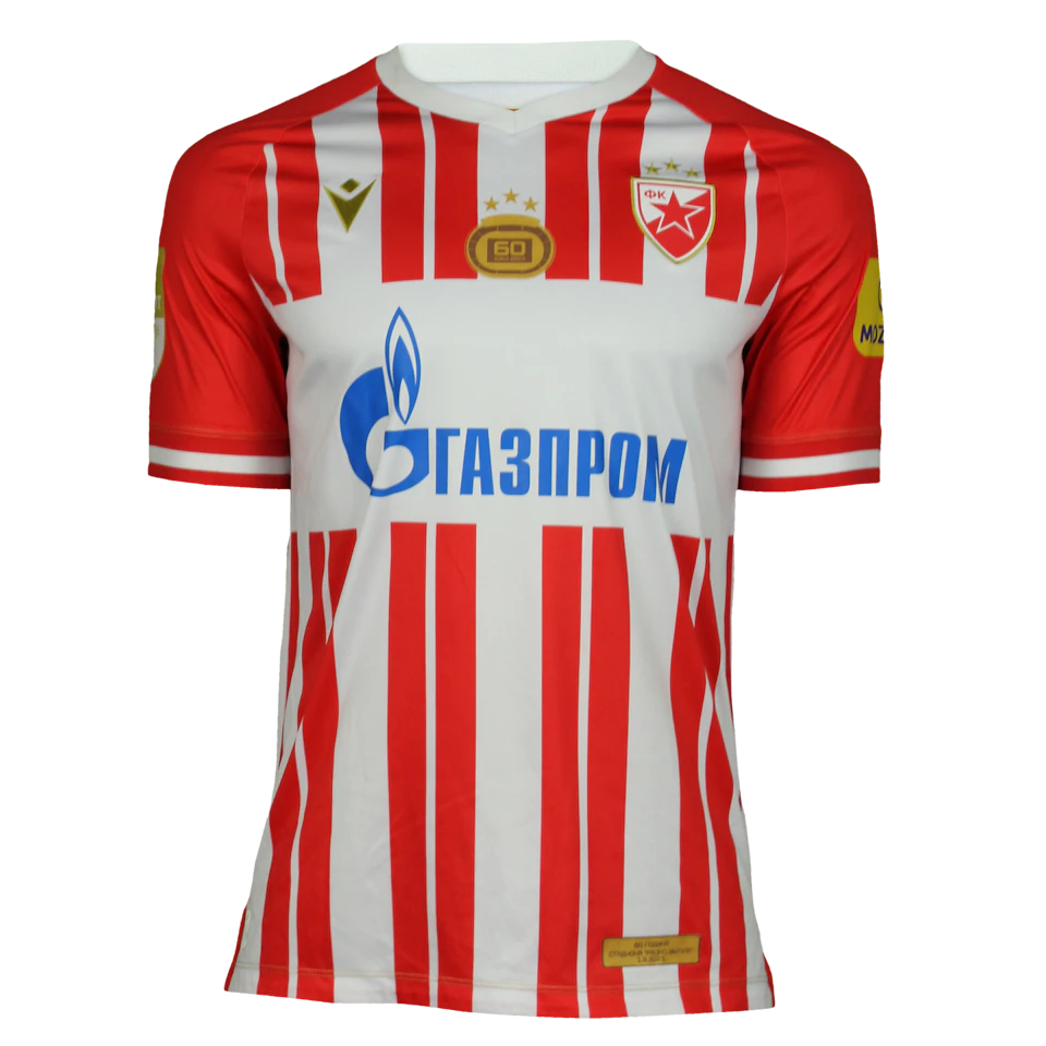来自FK Crvena zvezda的Peter Oladeji Olayinka球衣