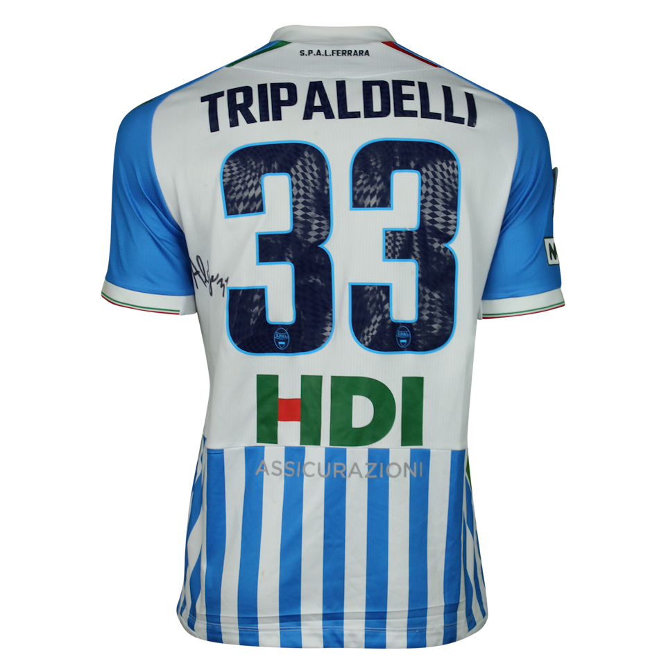 Alessandro Tripaldelli SPAL shirt