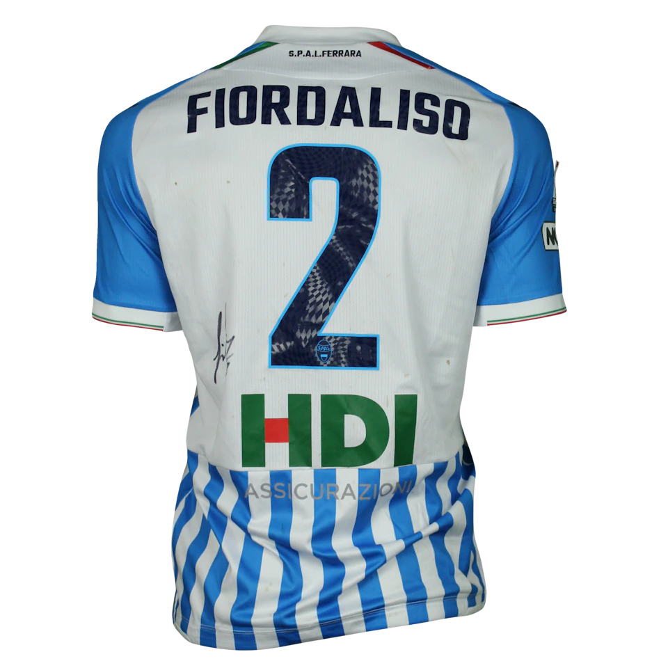 来自SPAL的Alessandro Fiordaliso球衣