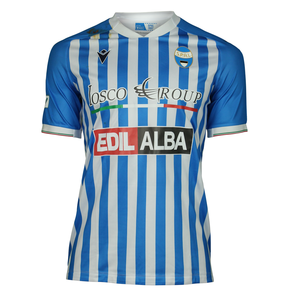 Maillot de Nahuel Valentini (SPAL)