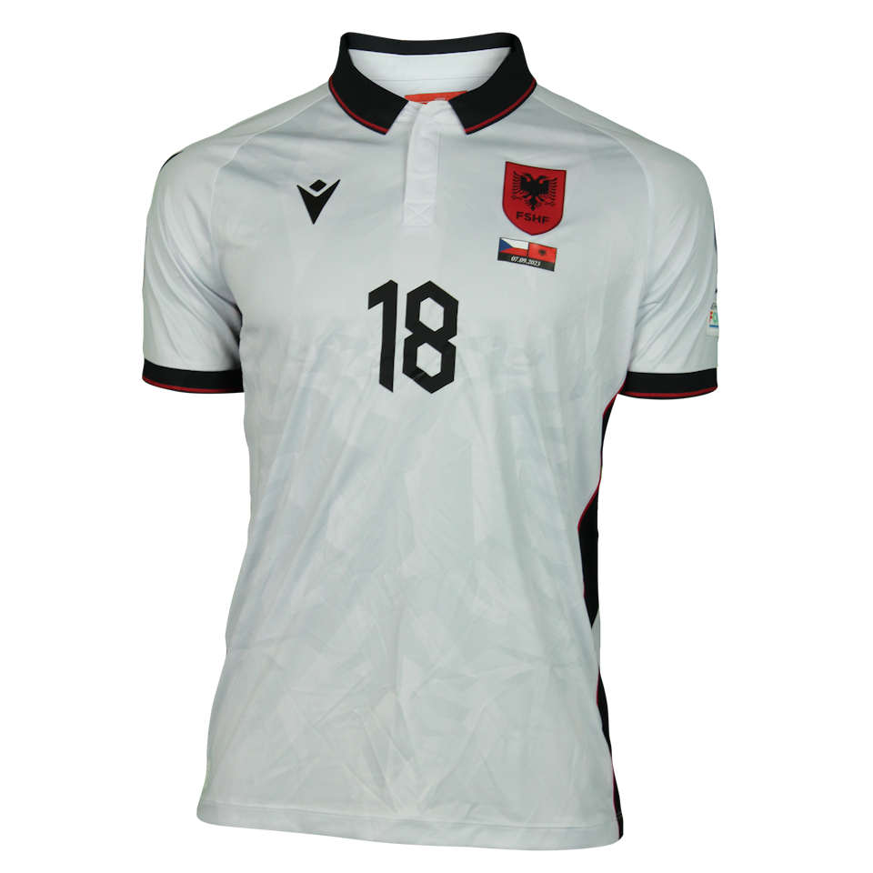 Ardian Ismajli Albania shirt