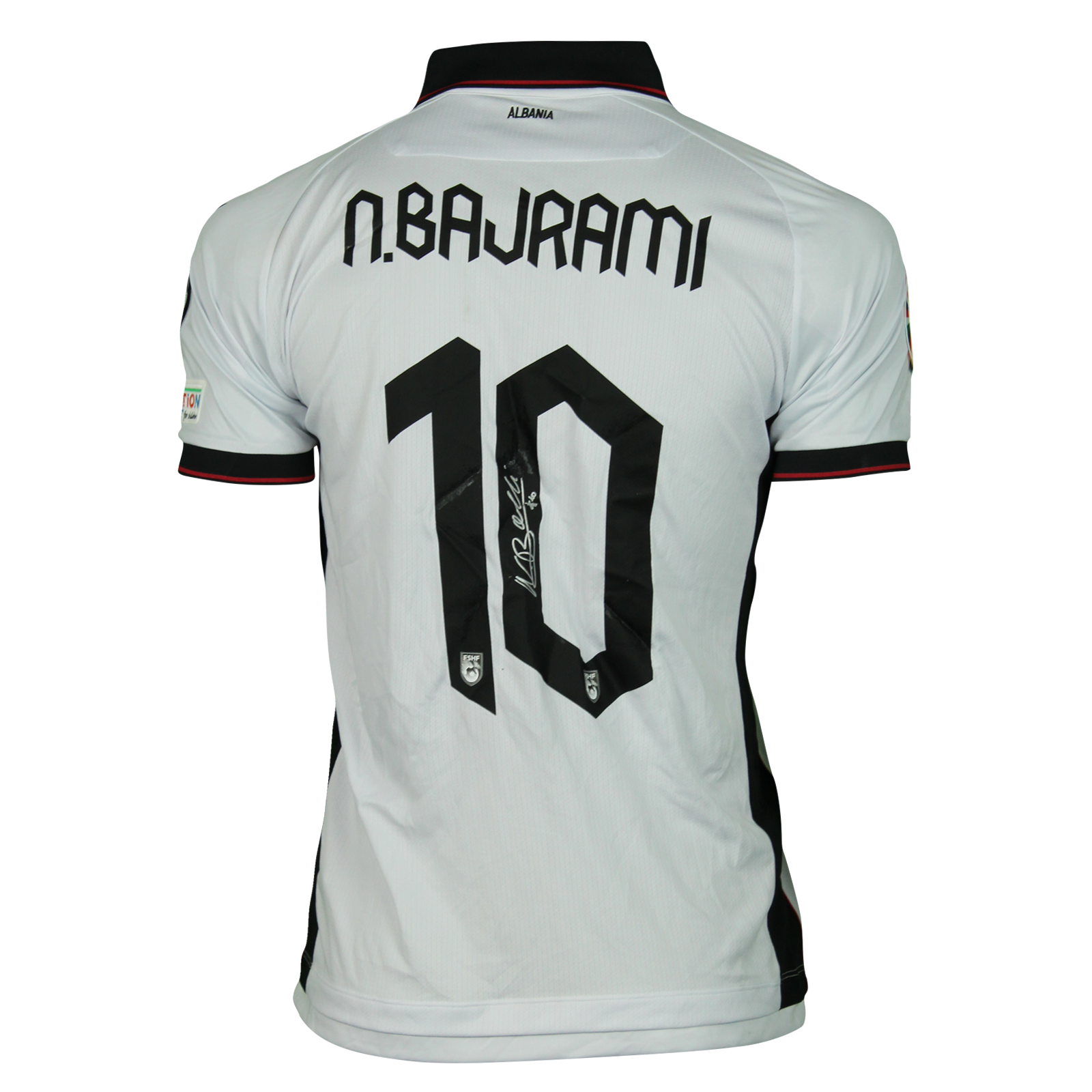 Nedim Bajrami Albania jersey