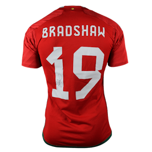 Jersey Tom Bradshaw Wales