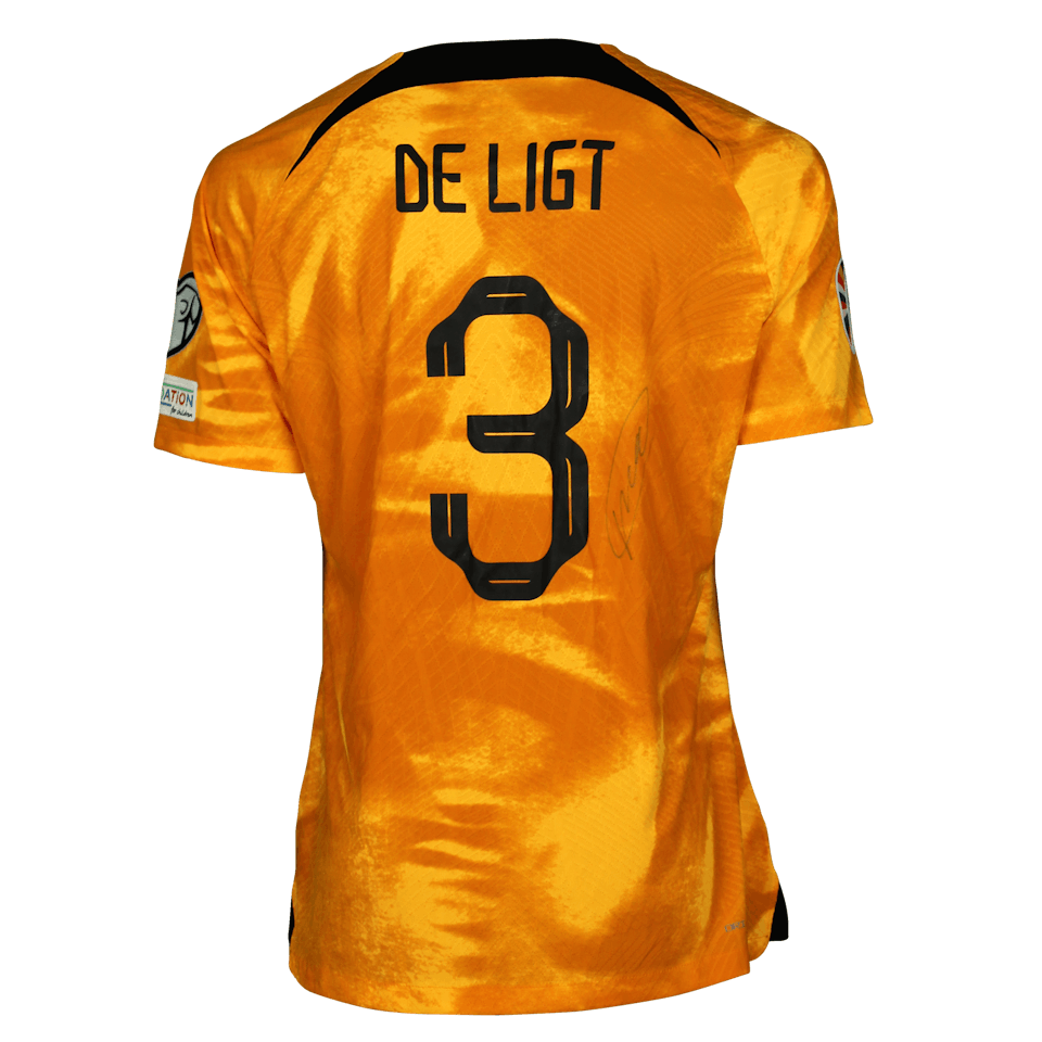Matthijs de Ligt MatchWornShirt