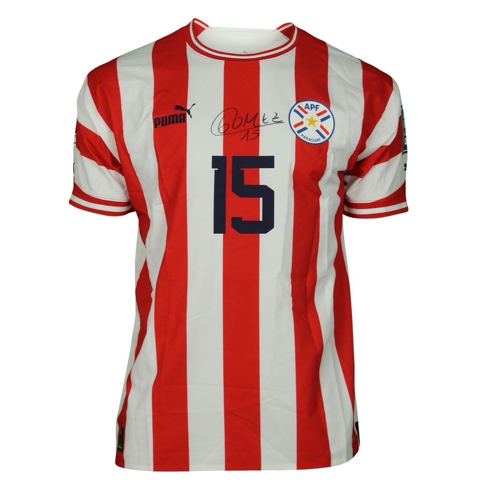 Gustavo Raúl Gómez Portillo Paraguay jersey