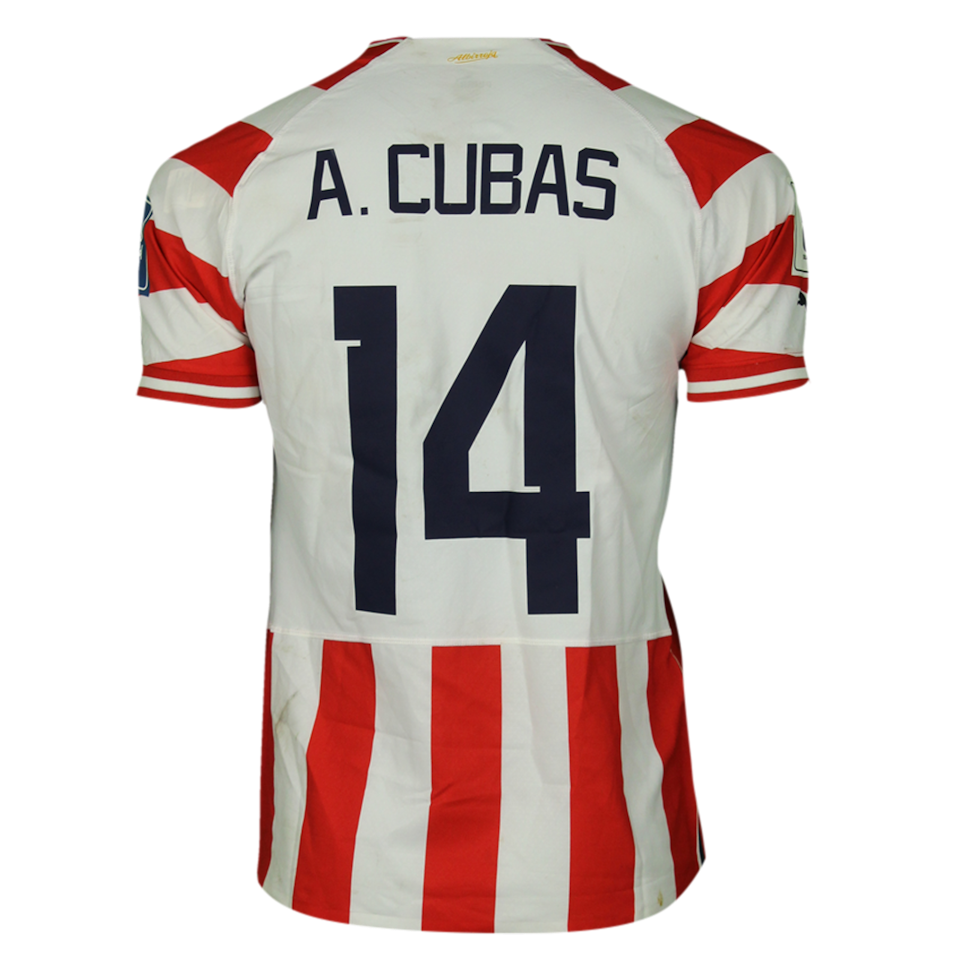 Adrián Andrés Cubas Paraguay shirt