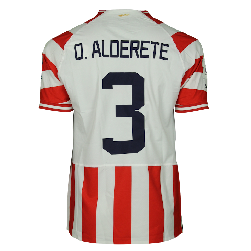 Omar Alderete Paraguay camisa.