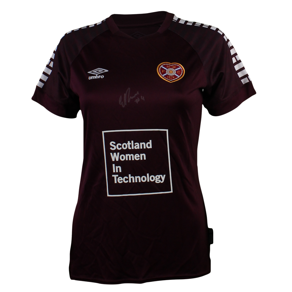 Hearts Women-Trikot von Emma Brownlie