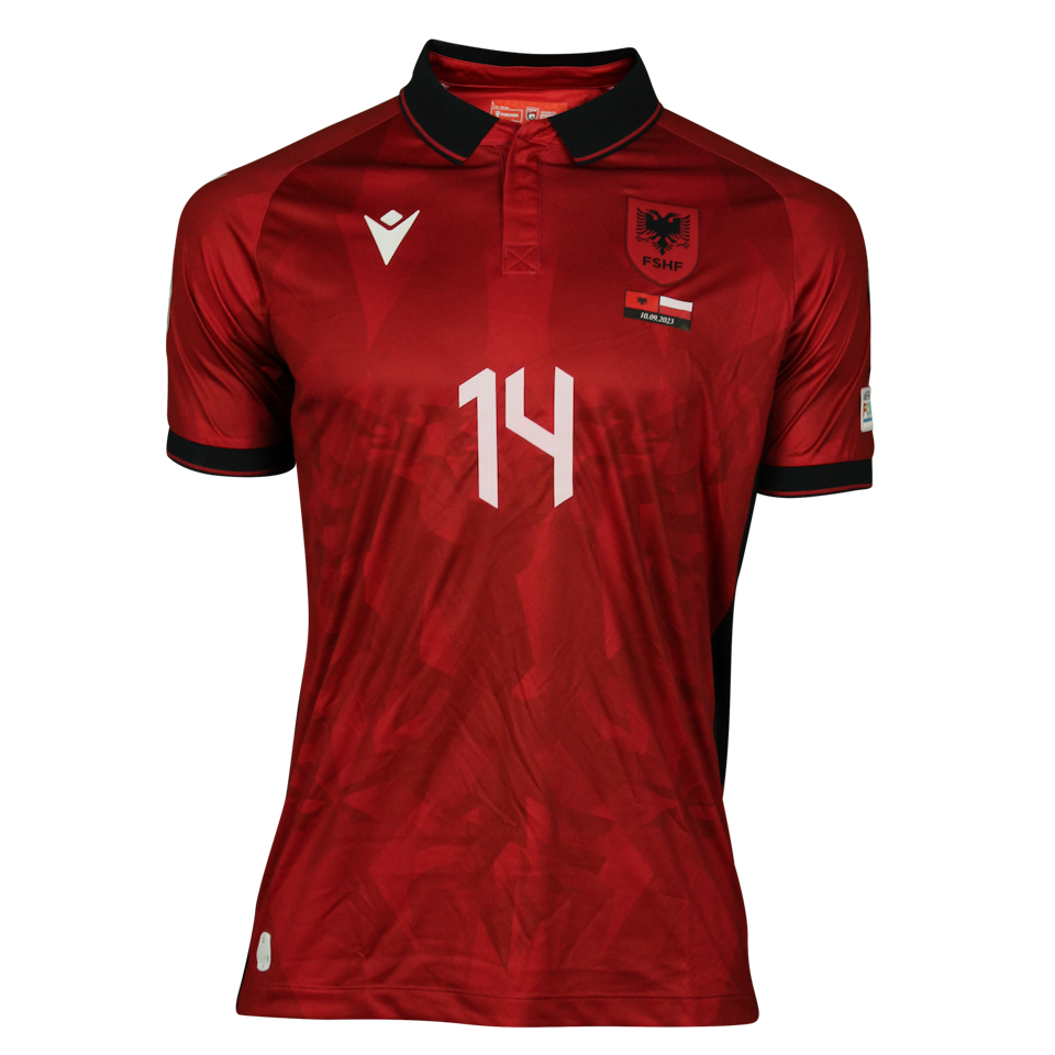 Kristjan Asllani Albania shirt