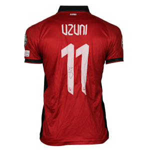 Myrto Uzuni Albania shirt