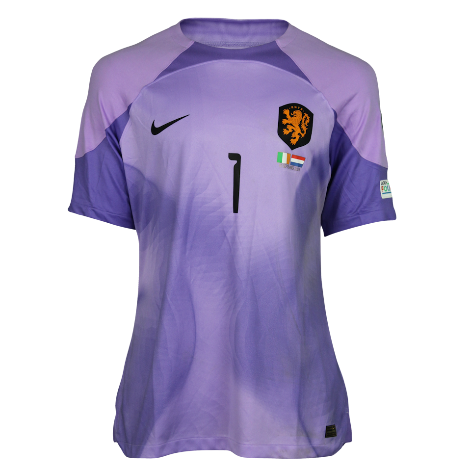 Mark Flekken Netherlands shirt