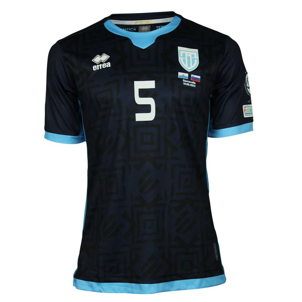Michele Cevoli San Marino shirt