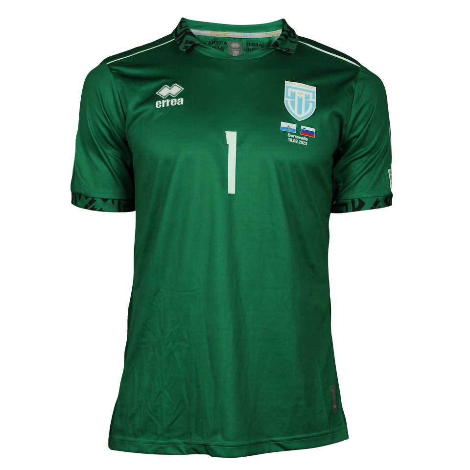 Aldo Junior Simoncini San Marino shirt