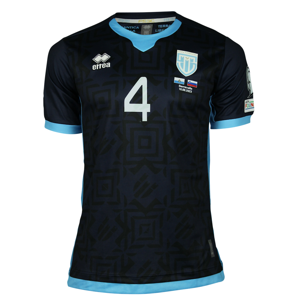 Maglia di Luca Ceccaroli (San Marino)