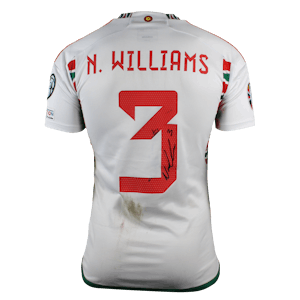 Neco Williams Wales shirt
