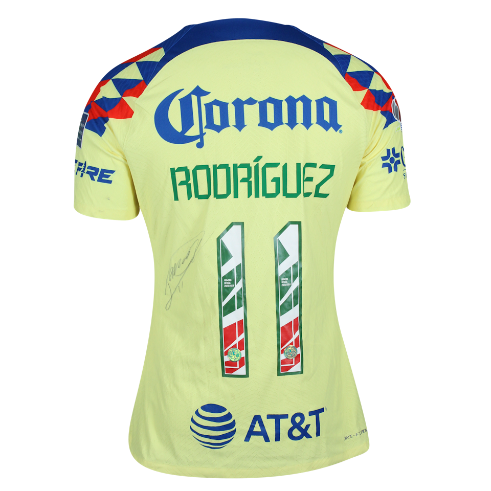 Jonathan Javier Rodríguez Portillo Club América jersey