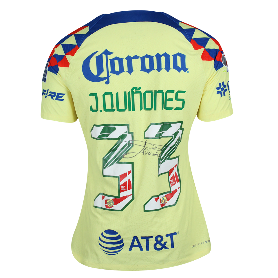 Julián Andrés Quiñones Quiñones Club América shirt