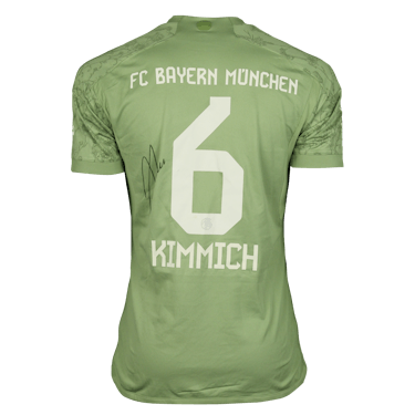 Official Bayern München Football Match-Worn Shirts Auctions