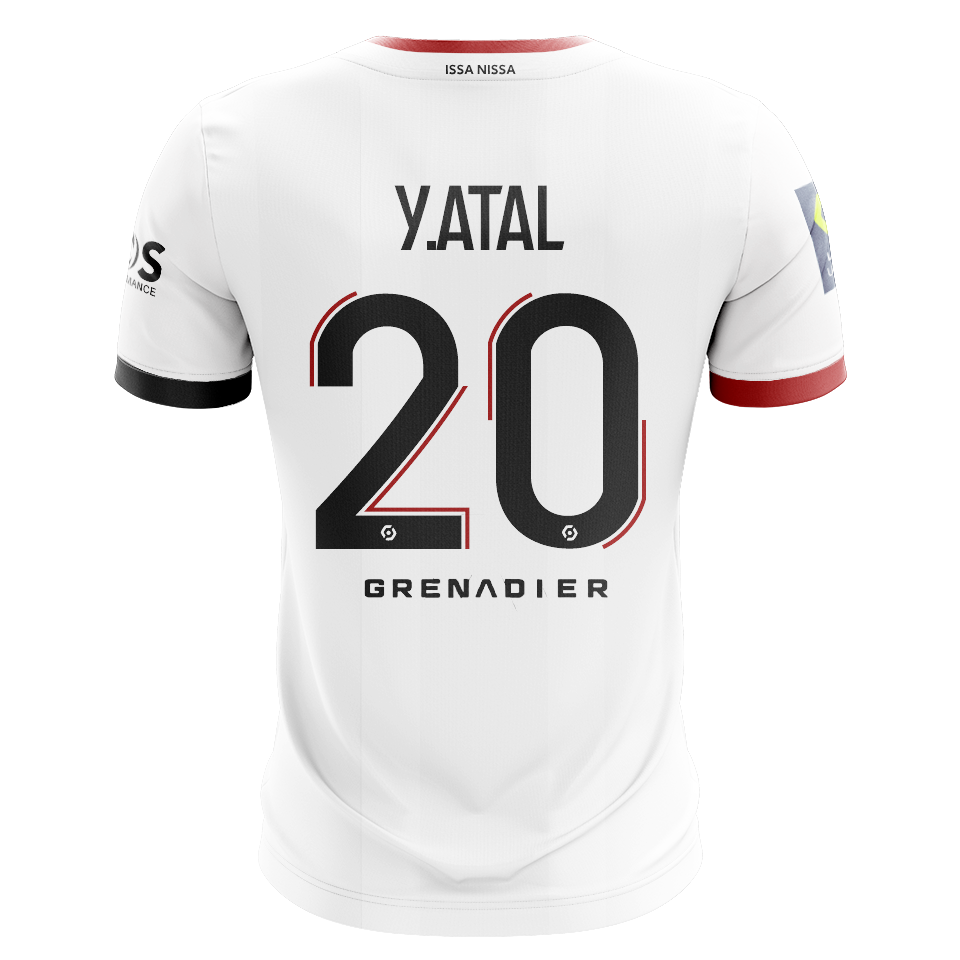Maillot de Youcef Atal (OGC Nice)
