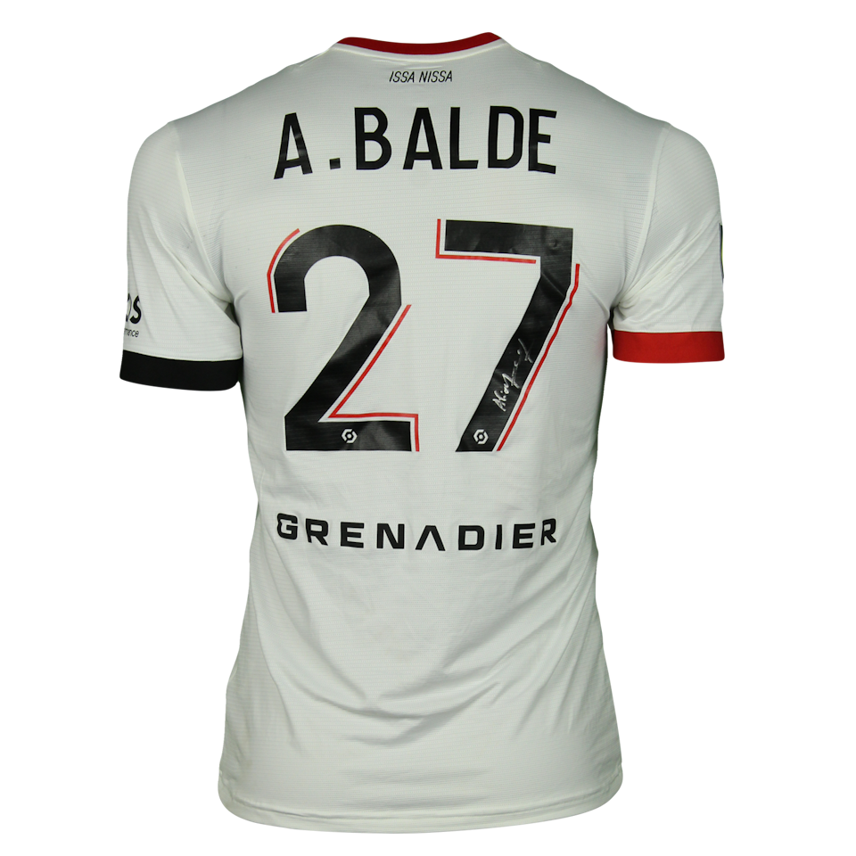 Maillot de Aliou Badara Balde (OGC Nice)