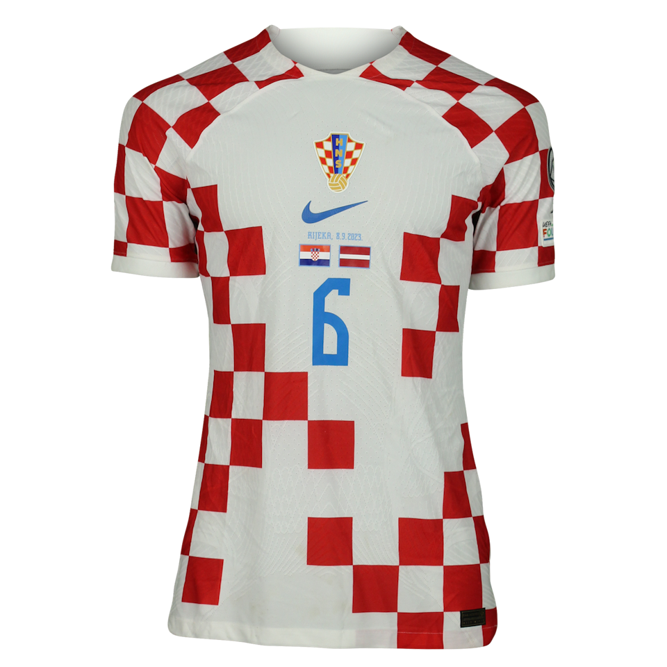 Camisola de Josip Šutalo, Croatia