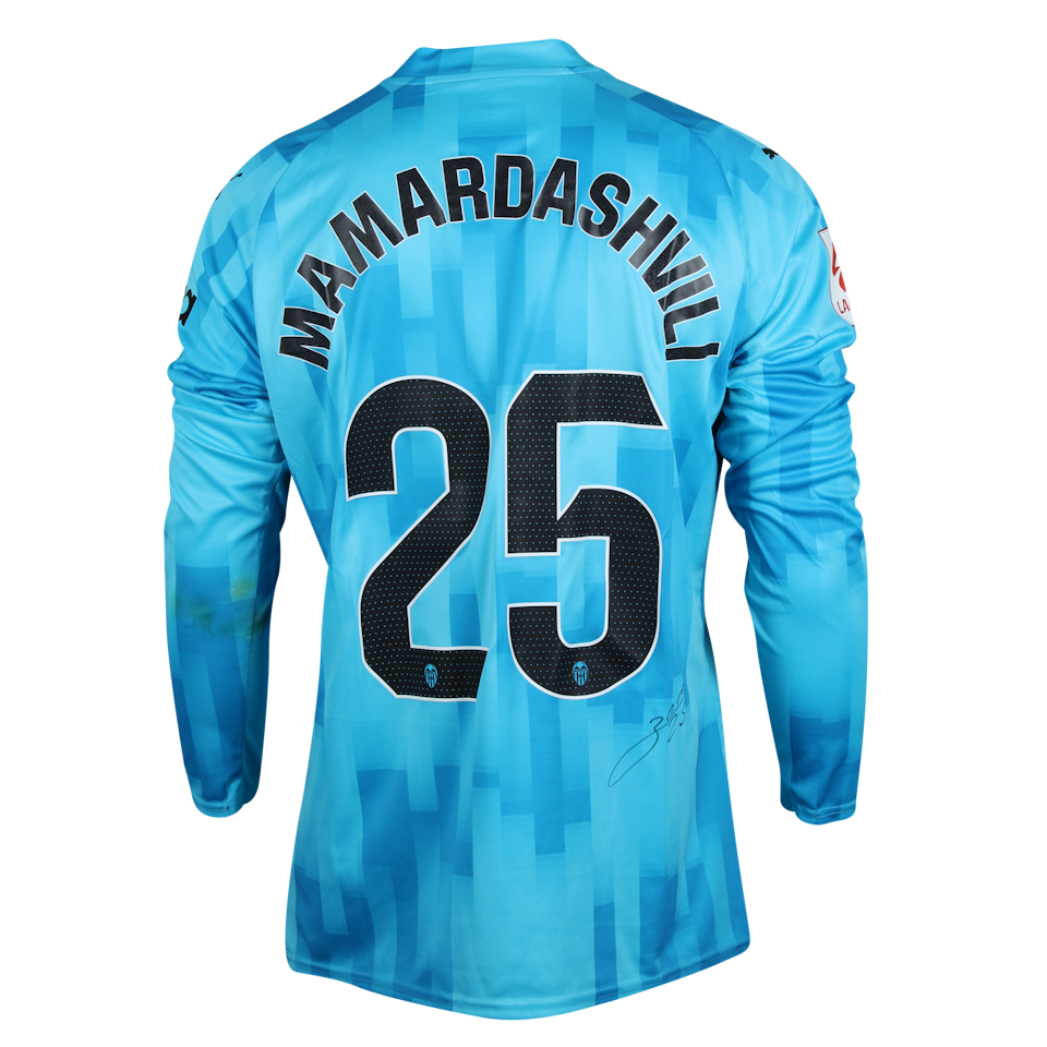 Giorgi Mamardashvili Valencia CF shirt
