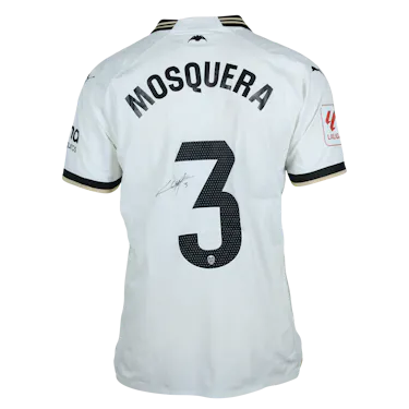 Cristhian Mosquera Valencia CF jersey