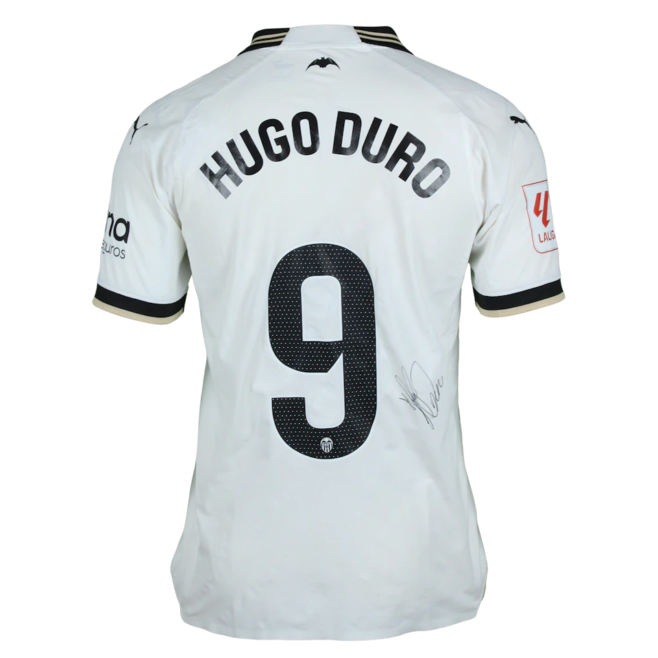 Hugo Duro Perales Valencia CF jersey
