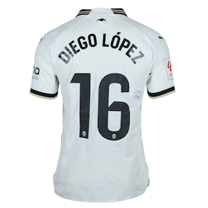 Diego López Noguerol Valencia CF shirt