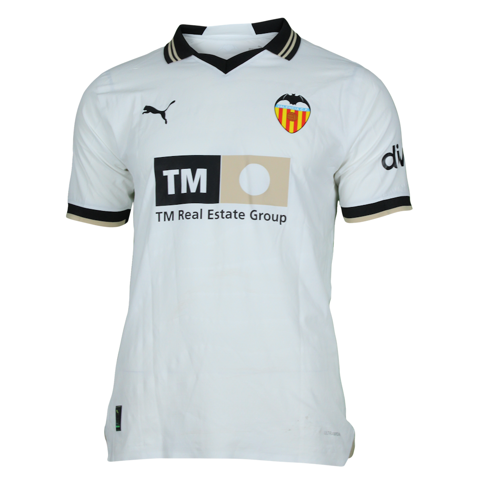 Hugo Guillamón Valencia CF jersey