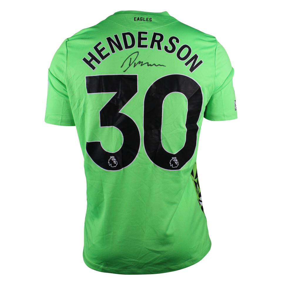 Camisa de Dean Henderson Crystal Palace