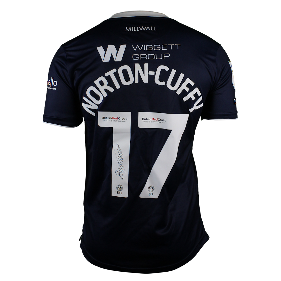 Brooke Norton-Cuffy Millwall shirt
