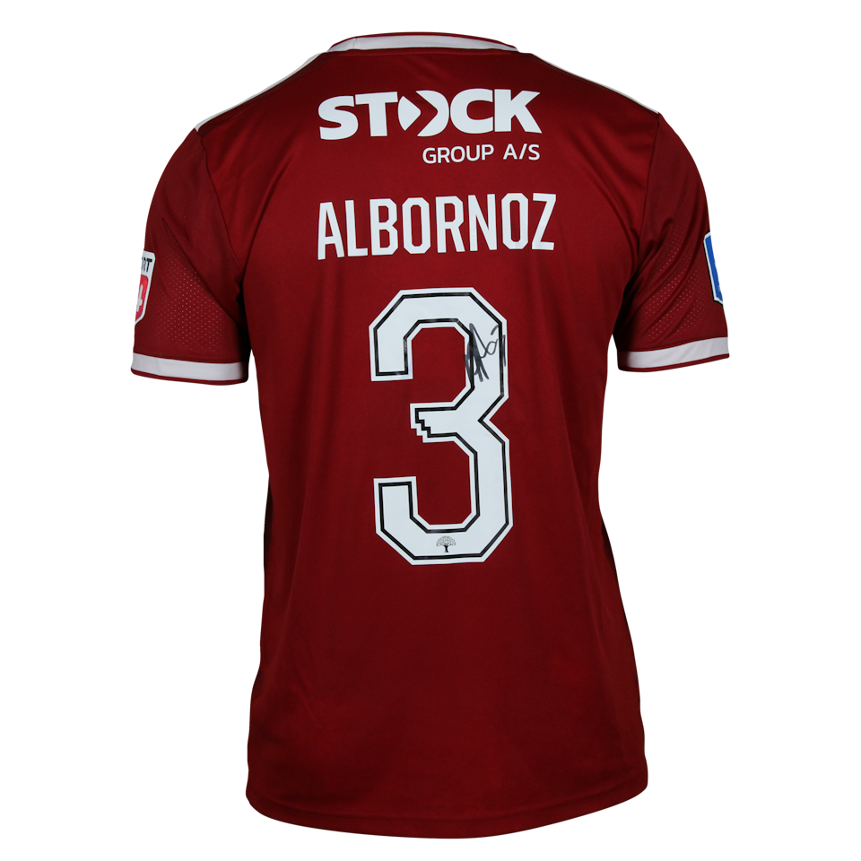 Miiko Martín Albornoz Inola Vejle Boldklub camisa.