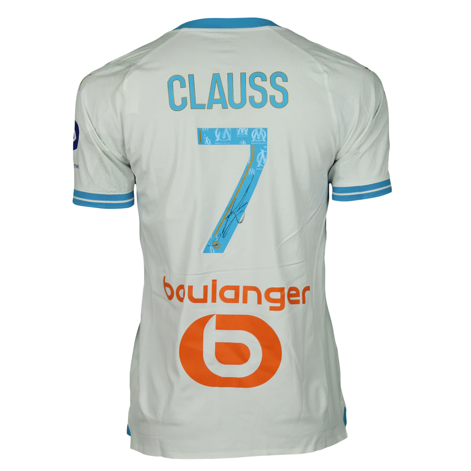 2023-24 Olympique Marseille Maillot extérieur Clauss #7 - 6/10 - (L