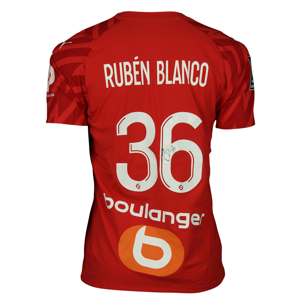 Rubén Blanco Olympique de Marseille shirt